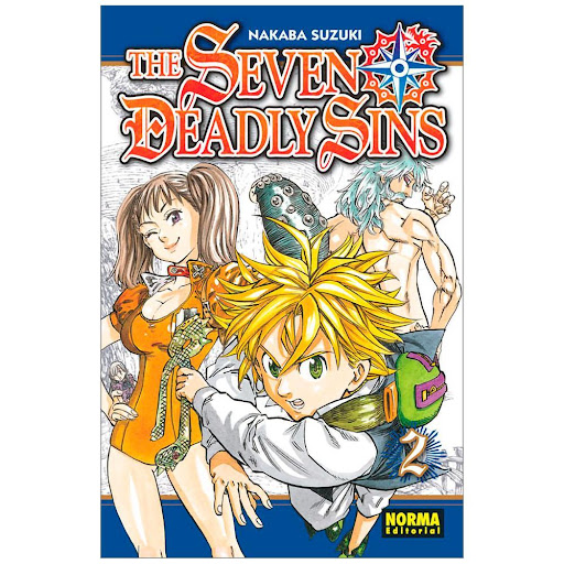 The Seven Deadly Sins No. 2 Editorial Norma Libro x 1.0 THE SEVEN DEADLY SINS 02   Autores:Nakaba Suzuki  Colecciones:CÓMIC MANGA  Editoriales:NORMA Editorial  Series:THE SEVEN DEADLY SINS   FANTASÍA HEROICA Y MUCHO HUMOR EN UN NUEVO SHONEN QUE PROMETE ARR