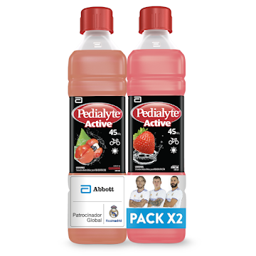 Pedialyte Active 45meq Fresa Guarana x 500 ml  undefined