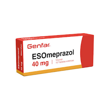 Esomeprazol Genfar 40 mg Caja x 10 Tabletas  