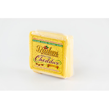 Queso De Almendra Cheddar Tajado Badem x 250 gr  