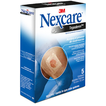 Apósito Prtector 3M Nexcare Tegaderm Transparente Caja x 5 und  