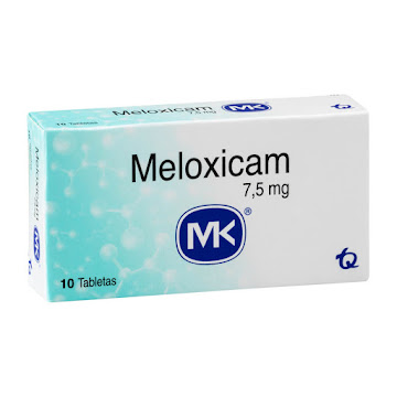 Meloxicam MK 7.5mg Caja x 10 Tabletas  