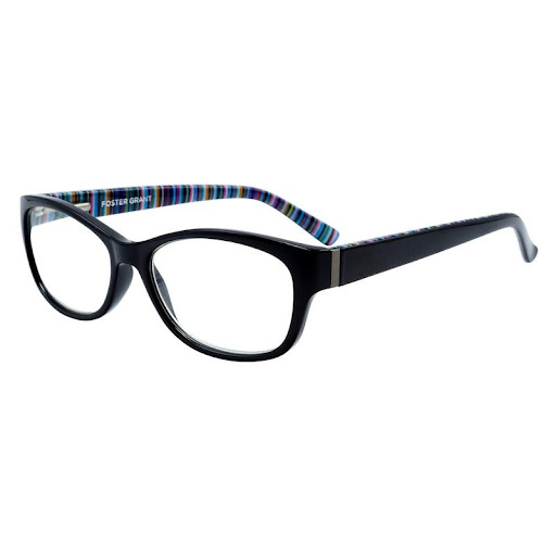 Gafas De Lectura TB065B/200 WATERCOLOR AC PASTA NEG-RAYAS Para Mujer FOSTER GRANT Caja x 1 Foster Grant Readers presenta una amplia colección de lentes de lectura pregraduados, ideales para vista cansada. Con diseños modernos, materiales de alta calidad, micas resistentes a rayaduras e impa