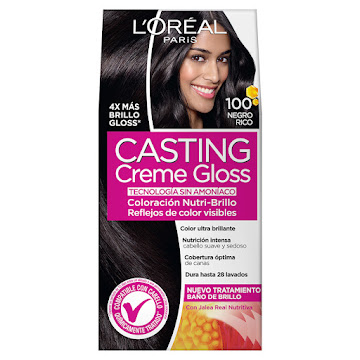 Kit Tintura Casting Creme Gloss 100 Negro  