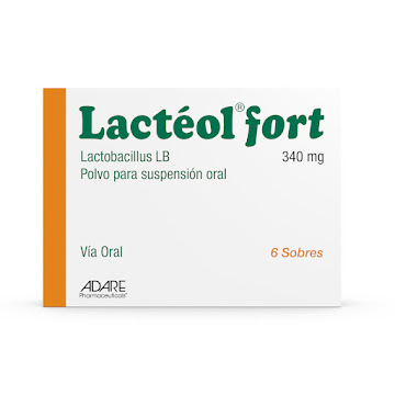 Lacteol Fort En Polvo   Lactobacillus /340mg Carnot Caja x 6 sobres  