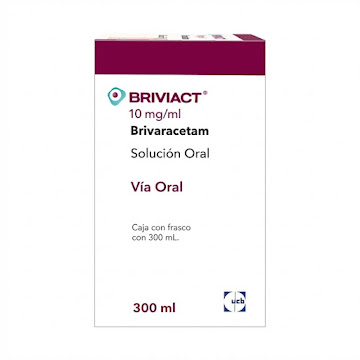 Briviact Brivaracetam 10mg/ml Solución Oral Frasco x 300 ml  