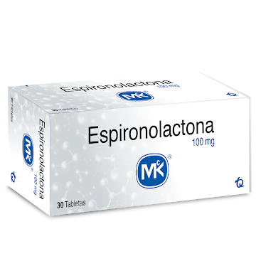 //Espironolactona MK 100mg Caja X 30Tab   