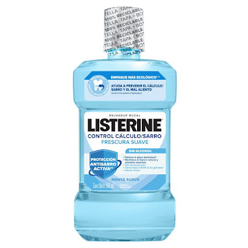 Enjuague Bucal Listerine Zero Control Sarro x 500 ml  