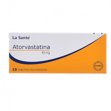 Atorvastatina La Santé 40mg Caja X10 Tabletas   