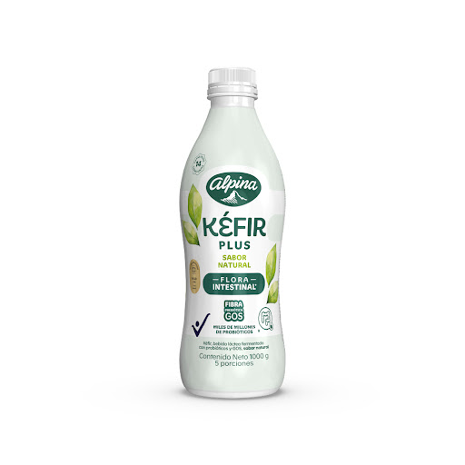 Kefir Alpina Natural Botella x 1000 gr
