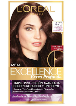 TINTE EXCELLENCE EXTRA   PROFUNDO TONO CASTAÑO PURO 470 X45GR.           