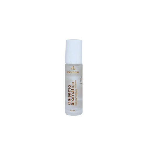 Bálsamo Aromático x 10ml Inexhala x 1 und  Inexhala  10ml  x 1 Loción corporal en formato roll-on creada para acompañar tus momentos de pausa, frescura y bienestar diario.
Permite aplicarlo directamente en puntos específicos del cuerpo, integrándose fácilmente en