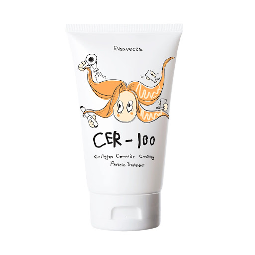Tratamiento Capilar Elizavecca Cer100 Collagen Ceramide Coating Protein Treatment Tubo x 100 ml