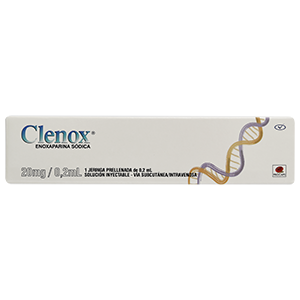 Clenox x 20gr/0.2ml Caja x 1 Jeringa  