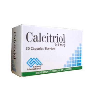 Calcitriol 0.50Mcg Cápsulas Caja X30 Cap. Citrato De Calcio Calcio Citrato 200 Mg undefined