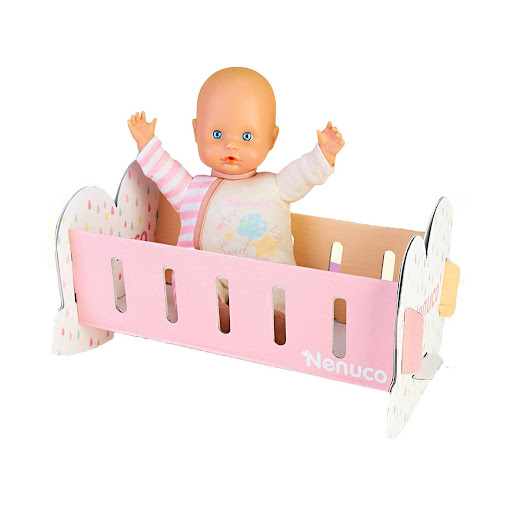 Bebé Nenuco Natural Care Con Caja Convertible en Cunita Nenuco Caja x 1 ĦDescubre el cuidado y la ternura con el Bebé Nenuco Natural Care con Cunita! Este set incluye un adorable muñeco Nenuco de 25 cm con cuerpo blandito, la caja se convierte en una cuna fácil de montar.