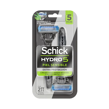 Máquina De Afeitar Schick Hydro 5 Blister x 2 und  