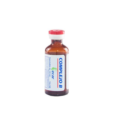 Complejo B Ecar Ampolleta Frasco x 10 ml  