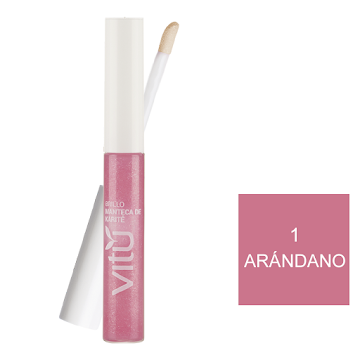 Brillo VITÚ Manteca de   Karité Arandano x6Ml                            