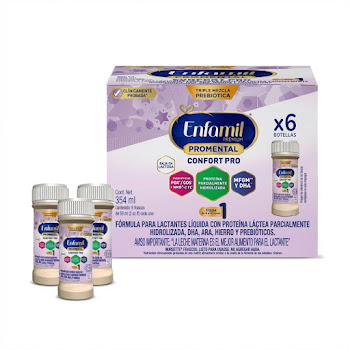 Fórmula Líquida Infantil Enfamil Premium Promental Confort Pro Caja x 354 ml  