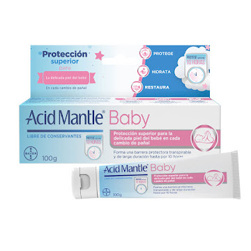 Crema Acid Mantle Baby Para Irritaciones Del Pañal x 100 gr  