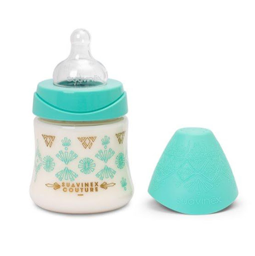 Suavinex Biberón Couture 150 ml Verde Suavinex Caja x 1  