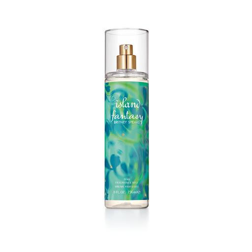 Splash corporal Island Fantasy Britney Spears para 235 ml mujer Elizabeth Arden Caja x 1