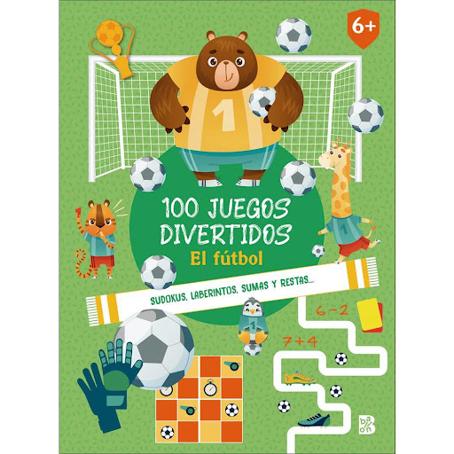 El Futbol. 100 Juegos Divertidos Ballon Libro x 1.0 El Futbol. 100 Juegos Divertidos   Con los 100 juegos divertidos de princesas y unicornios, fútbol, animales o vacaciones que contienen estos libros, te divertirás durante horas. Encuentra la sombra d