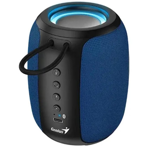 Parlante Genius SP-915BT Bluetooth - Azul GENIUS Caja de carton x 1 Und El Parlante Genius SP-915BT Bluetooth - Azul está diseñado para ofrecer una experiencia superior en cada uso. Fabricado con materiales resistentes, combina rendimiento, durabilidad y un diseño atracti