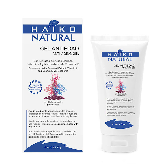Gel HAIKO NATURAL Antiedad Caja x 50 ml  
