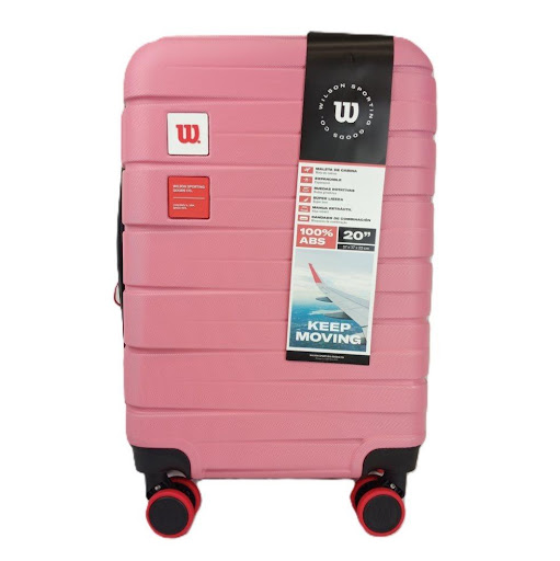 Maleta de Viaje Wilson Toluca 20" (ROSADO) Wilson Papeleta x 1 DESCRIPCIÓN DEL PRODUCTO: Descubre la Maleta de Viaje Wilson Toluca 20;, el compañero ideal para tus aventuras. Diseñada para ofrecerte comodidad y estilo, esta maleta es perfecta para escapadas corta