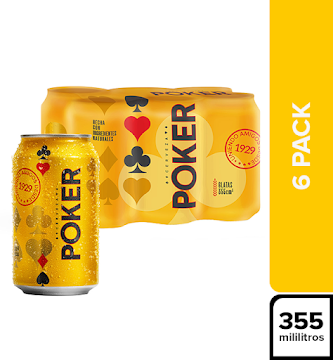 Cerveza Poker Lata  undefined
