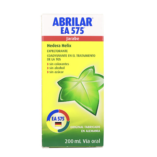 Abrilar Ea 575 Extracto De Hedera Helix 0,7% Jarabe Frasco x 200 ml
