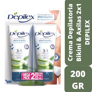 Crema Depilatoria Depilex Bikini y Axilas x 2 und  