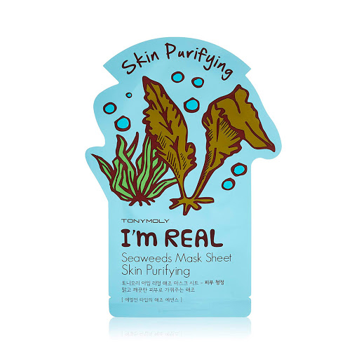 Mascarilla Tonymoly Velo Algodón I'Am Real Algas Skin Purifying x 1 und
