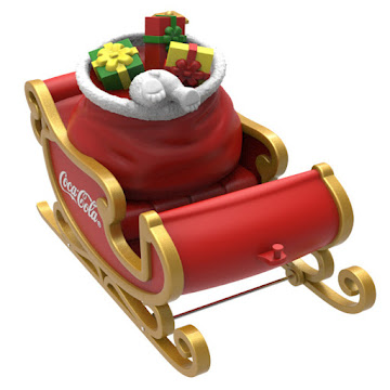 Trineo Navideño Edición Regalos Coca Cola Coleccionable x 1 und  