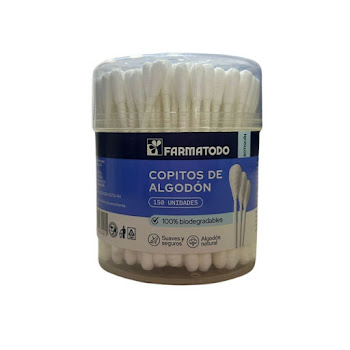 Copitos para Adultos Farmatodo Ecológicos Tarro x 150 und  
