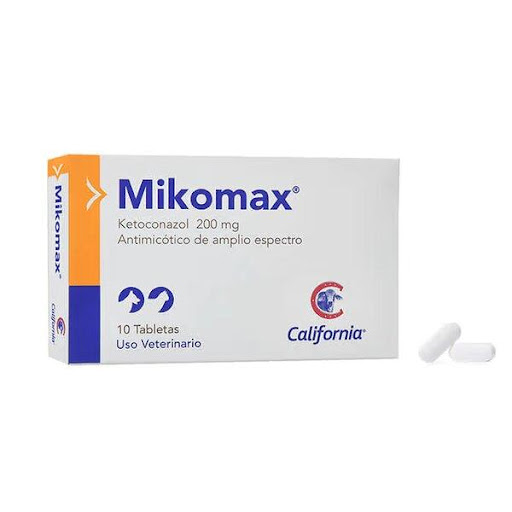 Dermico, Perro, GatoMIKOMAX CAJA * 10 TABLETAS California  x 10 