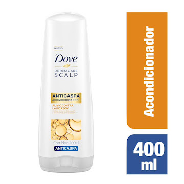 Acondicionador Anticaspa Alivio Contra Picazón Dove x 400 ml  