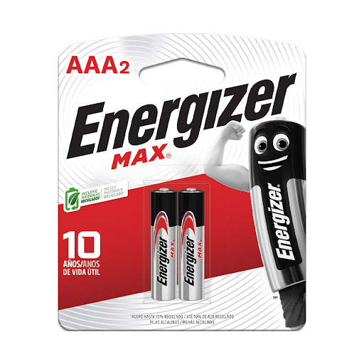 Pila Energizer Max + Power Seal Somos Todos Rosa Aaa x 2 und