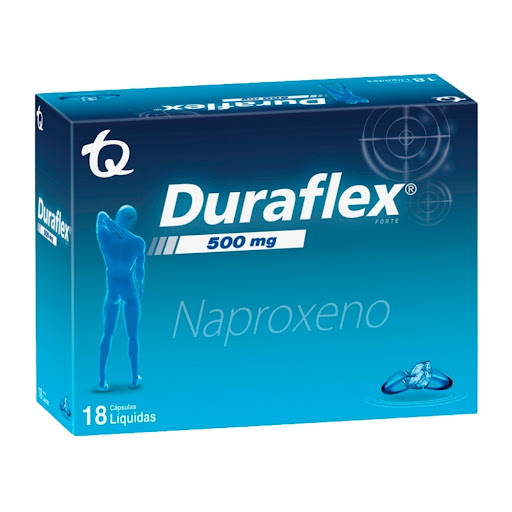 Duraflex Forte Naproxeno 500 mg Tecnoquímicas Caja x 18 Cápsulas