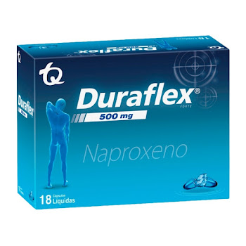 Duraflex Forte Naproxeno 500 mg Tecnoquímicas Caja x 18 Cápsulas  