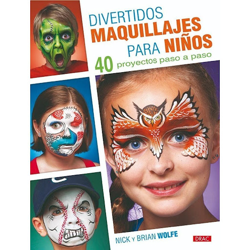Divertidos Maquillajes Para Niños. 40 Proyectos Paso A Paso Editorial Del Drac Libro x 1.0 DIVERTIDOS MAQUILLAJES PARA NIÑOS. 40 PROYECTOS PASO A PASO   Los maquillajes para niños más sorprendentes con los que se podrán aprender las técnicas y los secretos para maquillar con cualquier motiv