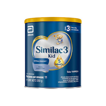 Fórmula Infantil Etapa 3 Similac 5HMOs 12 Meses en Adelante Polvo x 350 gr  