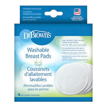 Protector De Lactancia Dr Browns Reusable x 4 und  