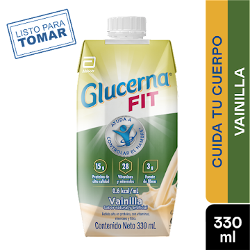 Glucerna Fit Sabor Vainilla Tretrapack x 330 ml  