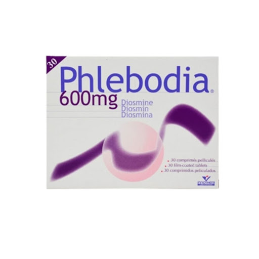 Flebodia Diosmina 600 mg Biopass Caja x 30 Cápsulas