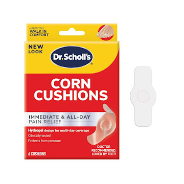 Almohadillas Acolchadas con Hidrogel Para Callos en pies Dr Scholl´s Caja x 6 Unds   
