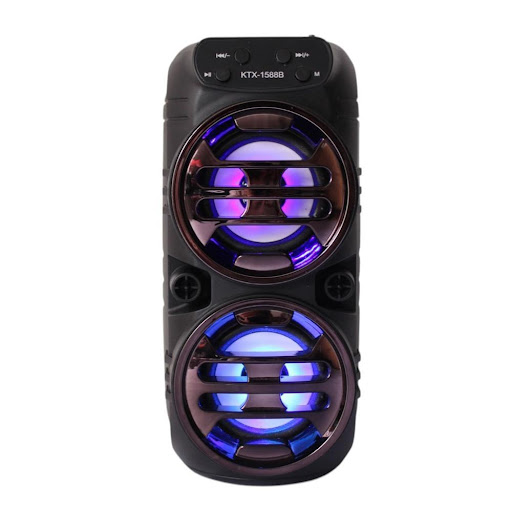 Parlante Portatil Con Luces LED Disfruta De Sonido Potente UNIMARC Unidad x 1 