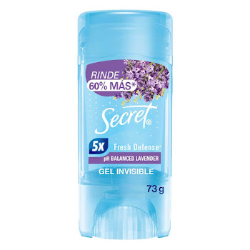 Desodorante Secret Antitranspirante Gel De Lavanda Frasco x 73 gr  
